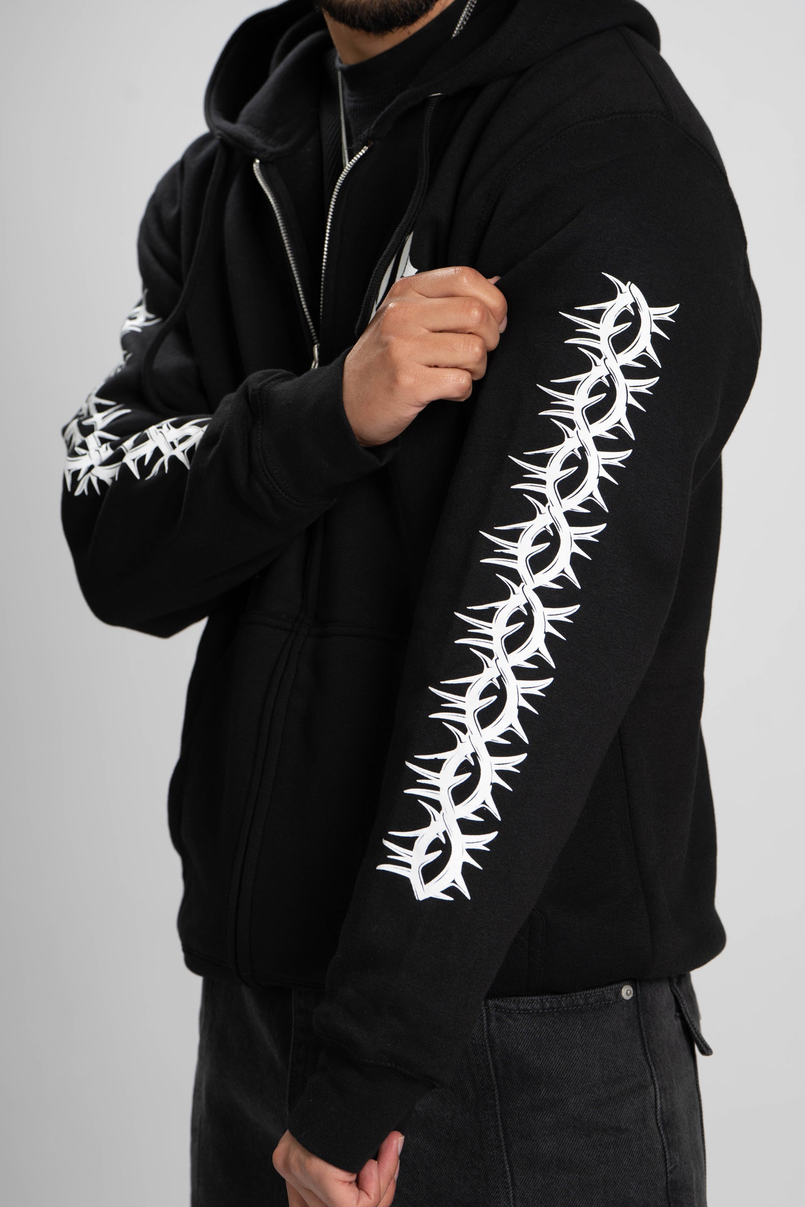 Thorns of Grace Zip-up Hoodie