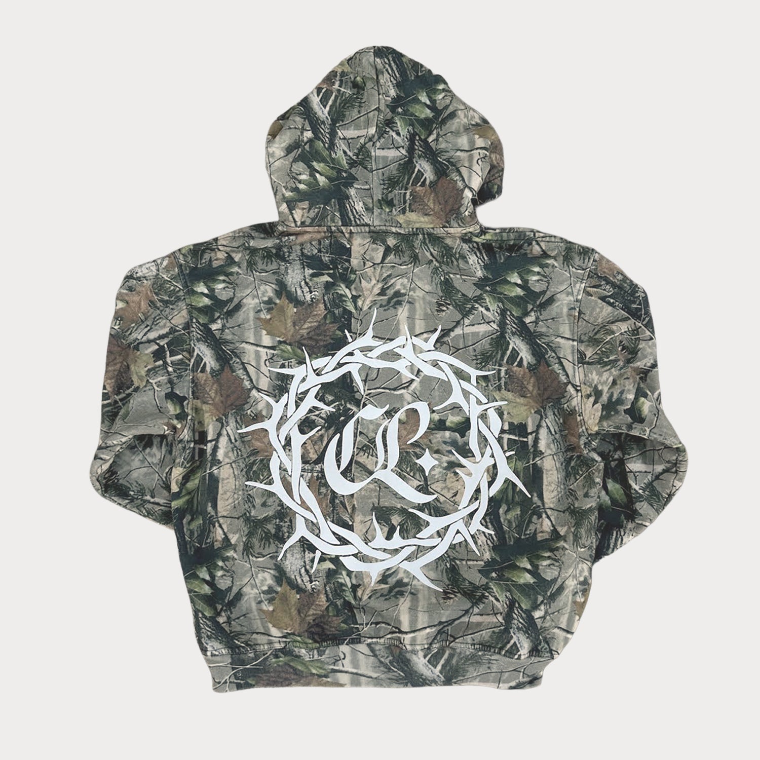 ChristLike Camo Zip-Up Hoodie
