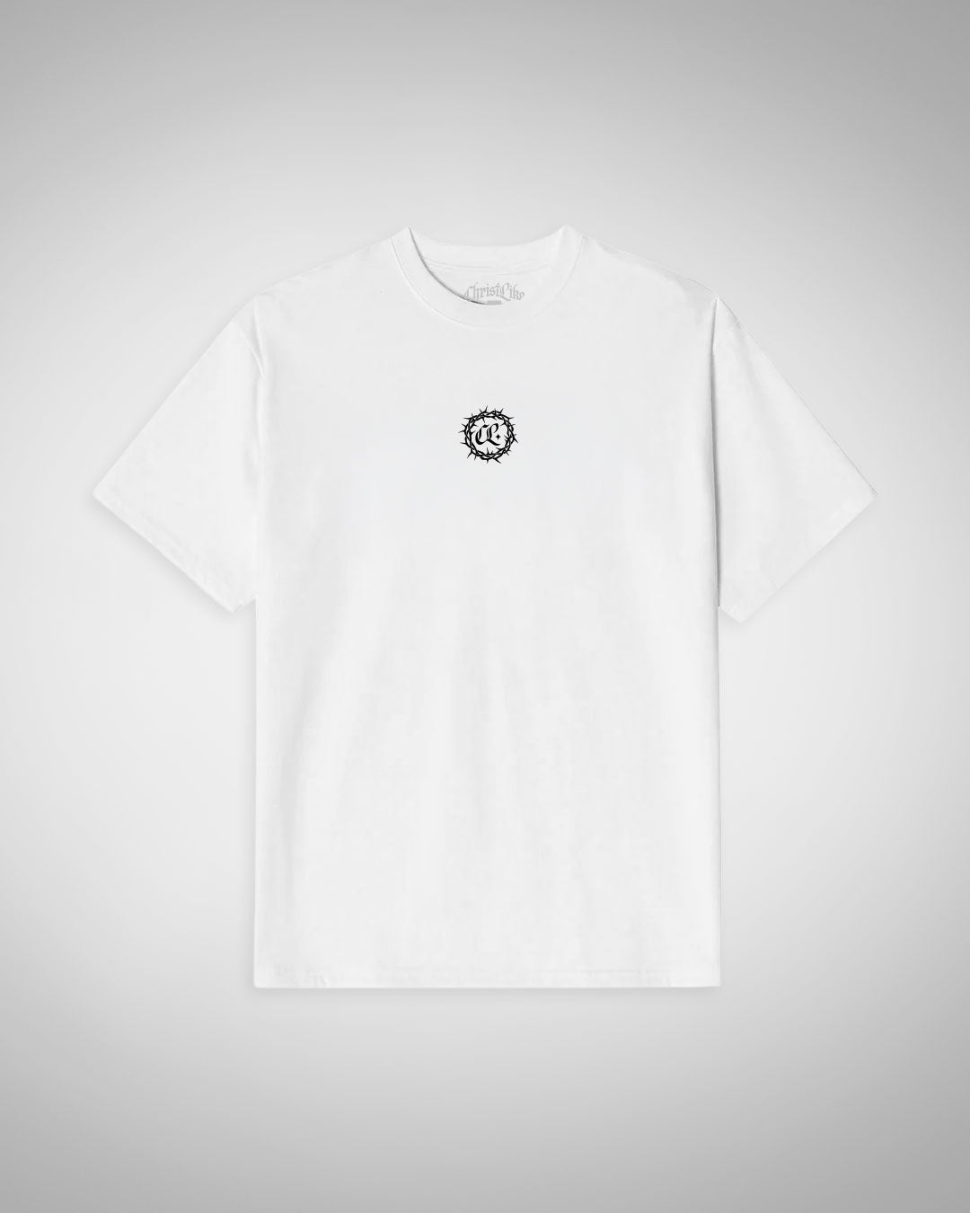 Crucified White Tee