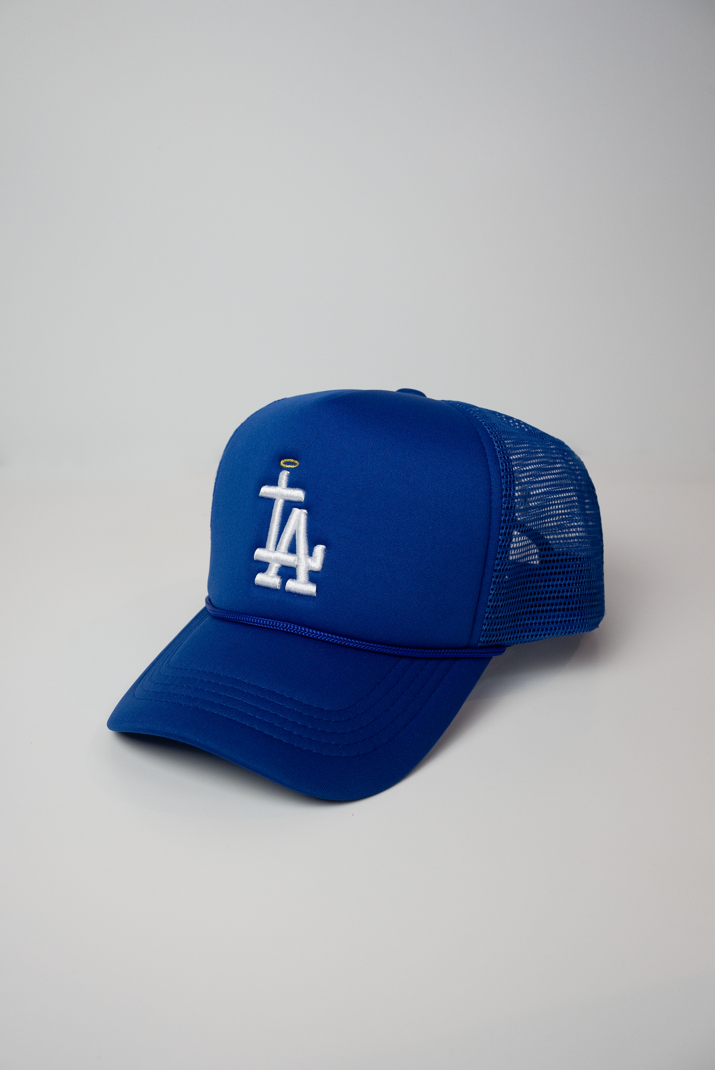 Dodger Blue Trucker