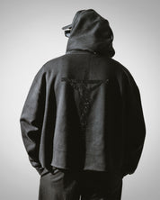 Blackout Rhinestone Hoodie